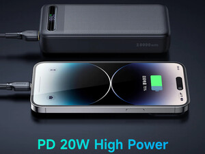 پاور بانک فست شارژ تایپ سی و یو اس بی 22.5 وات 20000 مک دودو مدل Mcdodo MC-389 Power Bank Digital Display