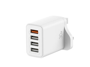 قیمت شارژر دیواری 4پورت 30 وات رسی RECCI RC57U 30W 4 USB PORTS CHARGER