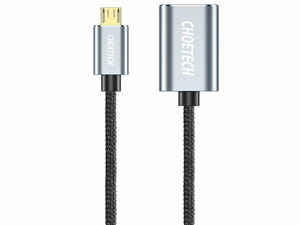 قیمت کابل تبدیل او‌تی‌جی میکرو یو‌اس‌بی به یو‌اس‌بی چویتک CHOETECH OTG Micro USB To USB 2.0 Cable AB0013