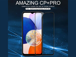 خرید محافظ صفحه نمایش شیشه ای نیلکین Nillkin Samsung Galaxy A14 5G CP+PRO tempered glass