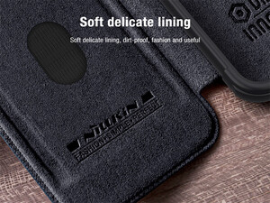 خرید کیف محافظ سامسونگ اس 23 اف ای نیلکین Nillkin Samsung Galaxy S23 FE Qin Pro leather case