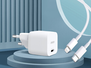 بهترین شارژ دیواری 20 وات ایکس او Wall Charger XO CE01 20W