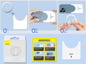 حلقه مغناطیسی موبایل بیسوس Baseus (PCCH000001)