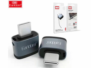 تبدیل تایپ سی به میکرو یو اس بی ارلدام Earldom ET-OT62 MicroUSB toType C Adapter