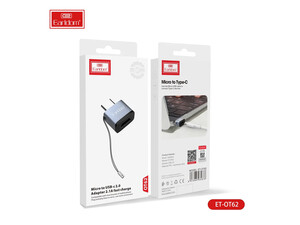 قیمت مبدل تایپ سی به میکرو یو اس بی ارلدام Adapter Earldom ET-OT62 MicroUSB-Type-C