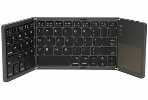 کیبورد بلوتوث تاشو با تاچ پد Foldable Bluetooth Keyboard With Touch Pad B033