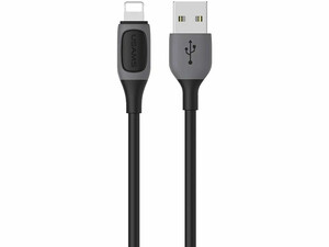 خرید بهترین شارژر اپل یوسامز Usams Us-SJ595 Cable Lighting 2.4A Charging & Data Cable 1M