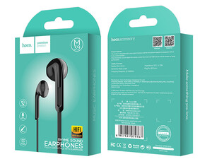 خرید هندزفری سیمی با جک 3.5 میلیمتری هوکو Hoco Wired earphones 3.5mm M39 Rhyme sound with mic