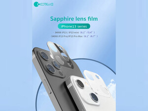 خرید محافظ لنز دوربین آیفون آیفون 13 مینی کوتتسی Coteetci sapphire lens film iphone 13/13mini 34006-BK