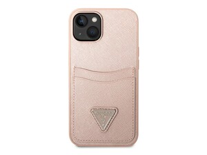 قاب چرمی جاکارتی دار آیفون 14 CG Mobile iphone 14 Guess Leather Case