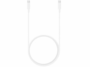 خرید کابل شارژ سریع دو سر تایپ سی اصلی سامسونگ Samsung 5A USB-C to USB-C Cable 1.8m EP-DX510JWEGUS