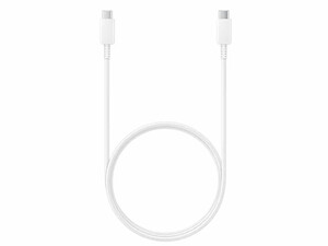 خرید کابل شارژ سریع دو سر تایپ سی اصلی یک متری سامسونگ Samsung 5A USB-C to USB-C Cable EP-DN975BBEGWW