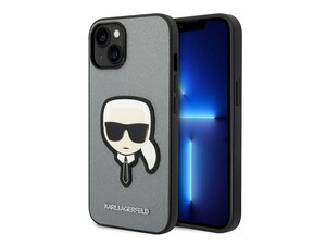 قاب چرمی آیفون 14 پلاس طرح کارل CG Mobile iphone 14 Plus Karl Lagerfeld Leather Case