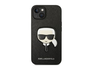 قاب چرمی آیفون 14 پلاس طرح کارل CG Mobile iphone 14 Plus Karl Lagerfeld Leather Case