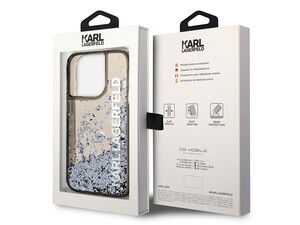 قاب آکواریومی آیفون 14 پرو طرح کارل CG Mobile iphone 14 Pro Karl Lagerfeld Aquarium Case