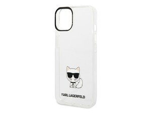 قاب محافظ شیشه ای آیفون 14 طرح گربه کارل CG Mobile iphone 14 Karl Cat Case