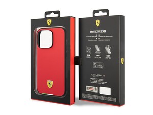 قاب چرمی آیفون 14 پرو طرح فراری CG Mobile iphone 14 Pro Ferrari Leather Case