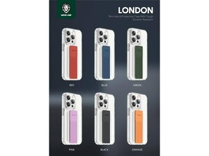 قاب محافظ شیشه ای آیفون 14 پرو گرین Green iphone 14 Pro London Grip Case