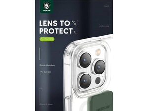 قاب محافظ شیشه ای آیفون 14 پرو گرین Green iphone 14 Pro London Grip Case