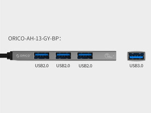 هاب تایپ سی اوریکو ORICO AH-13 Type-C to USB3.0 HUB