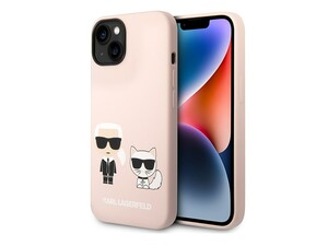 قاب سیلیکونی آیفون 14 طرح گربه و کارل CG Mobile iphone 14 Cat Karl Lagerfeld Silicone Case