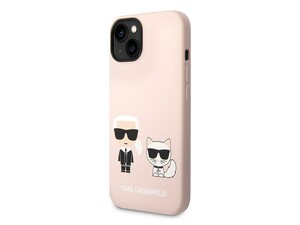 قاب سیلیکونی آیفون 14 طرح گربه و کارل CG Mobile iphone 14 Cat Karl Lagerfeld Silicone Case