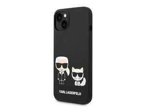 قاب سیلیکونی آیفون 14 طرح گربه و کارل CG Mobile iphone 14 Cat Karl Lagerfeld Silicone Case