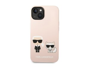 قاب سیلیکونی آیفون 14 پلاس طرح گربه و کارل CG Mobile iphone 14 Plus Cat Karl Lagerfeld Silicone Case