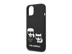 قاب سیلیکونی آیفون 14 پلاس طرح گربه و کارل CG Mobile iphone 14 Plus Cat Karl Lagerfeld Silicone Case