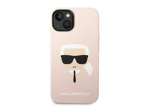 قاب سیلیکونی آیفون 14 طرح کارل CG Mobile iphone 14 Karl Lagerfeld Silicone Case