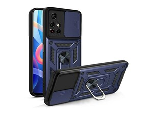 قاب محافظ لنز و حلقه دار شیائومی Xiaomi Redmi Note 11 Pro China Slide Camera &amp;amp; Ring Holder Stand Case