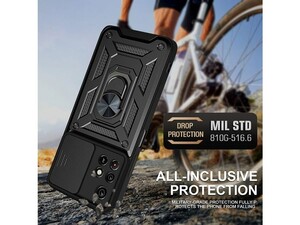 قاب محافظ لنز و حلقه دار شیائومی Xiaomi Redmi Note 11 Pro China Slide Camera &amp;amp; Ring Holder Stand Case