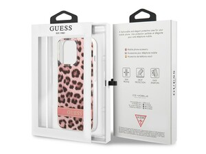 قاب محافظ براق آیفون 13 پرو طرح پلنگی CG Mobile iphone 13 Pro Guess Leopard Hard Case