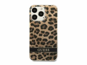 قاب محافظ براق آیفون 13 پرو طرح پلنگی CG Mobile iphone 13 Pro Guess Leopard Hard Case