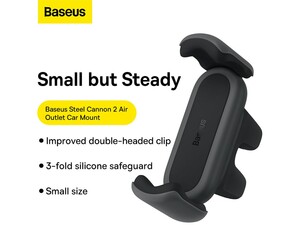 پایه نگهدارنده موبایل خودرو بیسوس Baseus Still Cannon 2 Car Mount BS-CM009