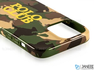 قاب براق طرح ارتشی آیفون 13 پرو مکس پولو Polo iPhone 13 Pro Max Army Glossy Case