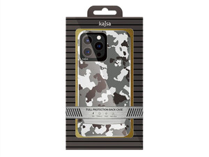 قاب ارتشی آیفون 13 پرو کجسا Kajsa iPhone 13 Pro Trans Shild Camo Pattern Case