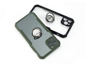 Green Lion Stylishly Tough Shockproof Case with Ring for iPhone 11 Pro