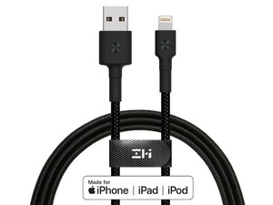 کابل شارژ یواس‌بی به لایتنینگ شیائومی Xiaomi ZMI AL805 Magnet USB Lightning Apple Cable 1M