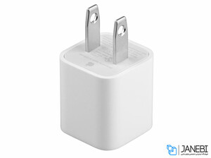 شارژر اصلی آیفون همراه با کابل Apple iphone AC Charger Adapter 2 Pin