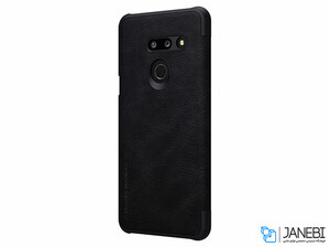 کیف چرمی نیلکین Nillkin Qin leather case LG G8 ThinQ