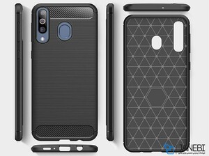 محافظ ژله ای سامسونگ Carbon Fibre Case Samsung Galaxy M30