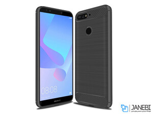 محافظ ژله ای هواوی Carbon Fibre Case Huawei Y6 2018