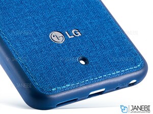 قاب محافظ طرح پارچه ای ال جی Protective Cover LG Q8