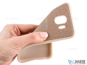 قاب محافظ طرح پارچه ای سامسونگ Protective Cover Samsung Galaxy J4