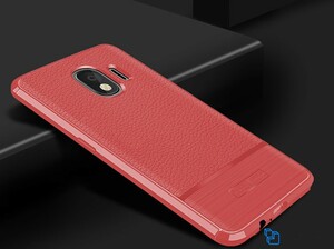 قاب ژله ای طرح چرم سامسونگ Becation Auto Focus Case Samsung Galaxy J4 2018