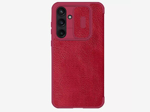 کیفیت کیف محافظ سامسونگ گلکسی اس 55 نیلکین Nillkin Qin Pro Series Leather case for Samsung Galaxy A55