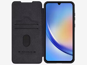 خرید کیف محافظ سامسونگ گلکسی اس 55 نیلکین Nillkin Qin Pro Series Leather case for Samsung Galaxy A55