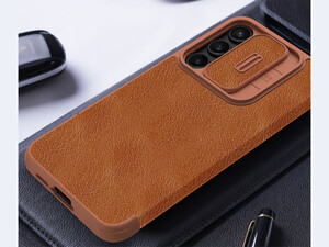 خرید کیف محافظ سامسونگ گلکسی اس 55 نیلکین Nillkin Qin Pro Series Leather case for Samsung Galaxy A55