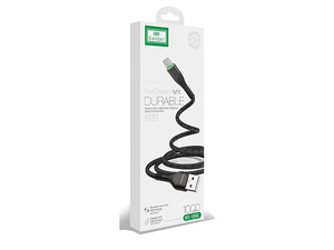 قیمت کابل شارژ یو اس بی به تایپ سی 2.4 آمپر یک متری ارلدام Earldom EC-125 Type-C Fast Charger Data Cable